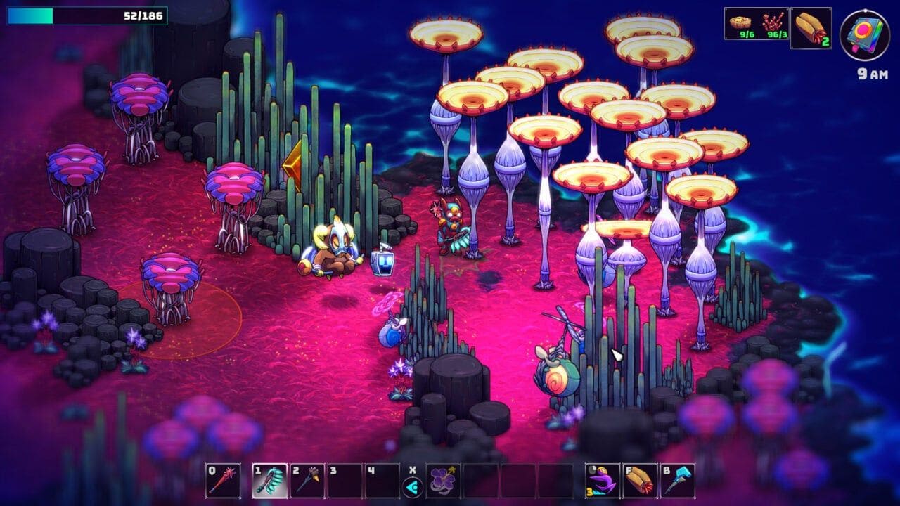 Crashlands 2's features