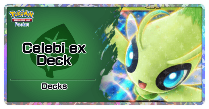 Celebi ex Deck-Pokémon TCG Pocket Best Decks