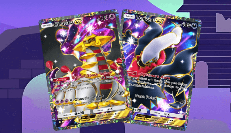 Best Pokémon TCG Pocket Darkness-type Decks - Darkrai ex and Giratina ex Deck